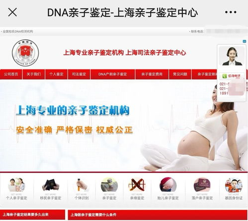 网络公司杜撰 上海亲子鉴定中心 ,违反 广告法 被罚款